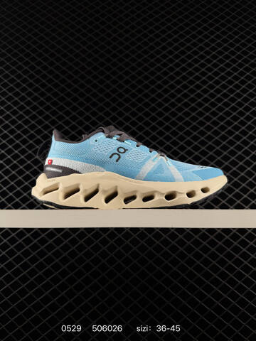 On Cloudsurfer Trail Light Blue Cream Dark Gray EU 36-45 Trail Shoe Trail Running Sneakers - Unisex BS-85228
