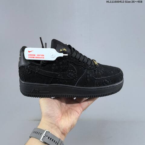 Nike Air Force 1 07 Low Light Grey White Black Gold EU 36 45 Sneaker EU 36-45 - Unisex BS-60775