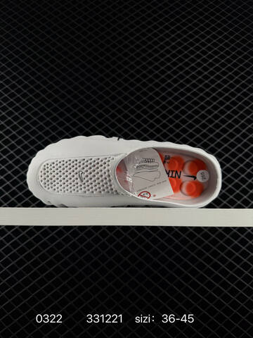 Nike Mind 001 Recovery Slide White Orange 36-45 Casual - Unisex (BS-72512)