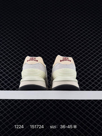 New Balance U574 Light Grey Cream White Beige Black EU 36-45 Sneaker - Unisex (BS-82454)