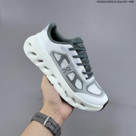 On Running Cloudtilt Remix White Grey Dark Green EU 36-46 Running Shoe Running Sneakers - Unisex BS-69559