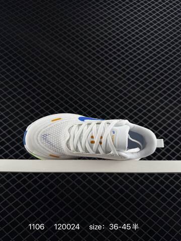 Nike Vomero Plus White Blue Orange Volt EU 36-45 5 Running - Unisex BS-74347