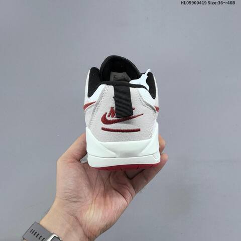 Jordan CMFT Era White Light Grey Burgundy Black EU 36-46 Casual - Unisex (BS-66128)