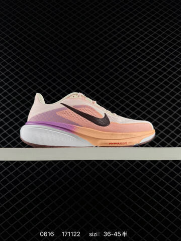 Nike Zoom Pegasus 42 White Black Peach Purple EU 36-45 Running Shoe - Unisex BS-70731
