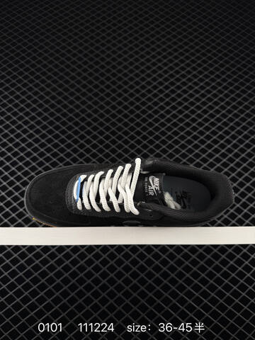 Nike Air Force 1 Low Black White Gum EU 36-45 5 Casual - Unisex (BS-73348)