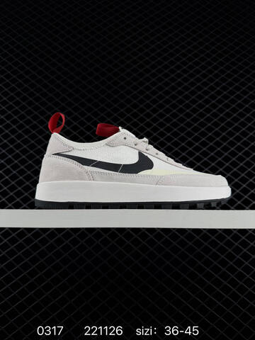 Nike Tom Sachs x Nike Craft General Purpose Shoe Grey White With Orange Accents 40-45 Lifestyle - Men's (BS-72624)