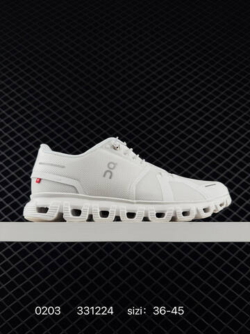 On Cloud 5 Light Grey White EU 36-45 Running Shoe Running Sneakers - Unisex (BS-85404)
