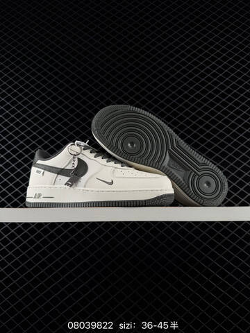 Nike Air Force 1 07 Low Off White Dark Grey EU 36-45 Casual - Unisex (BS-69962)