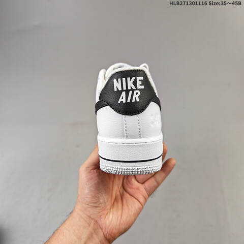 Nike Air Force 1 07 White Black Gold EU 35-45 Sneaker - Unisex (BS-63628)