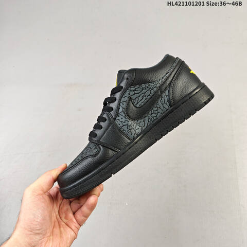 Air Jordan 1 Low Elephant SE AIR JORDAN 1 Aj1 Lifestyle (BS-67588)