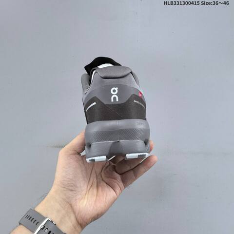 On Cloudvista 2 Black Dark Gray White EU 36-46 Trail Shoe Trail Running Sneakers - Unisex (BS-69608)