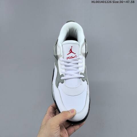 Jordan Air Jordan 4 RM White Cement 36 47 5 Lifestyle - Unisex (BS-67265)