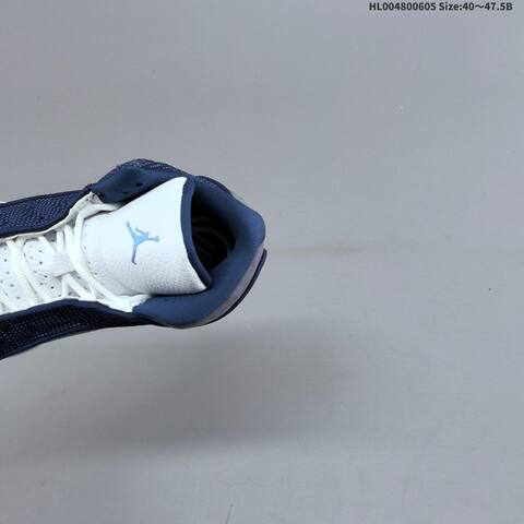 Jordan Air Jordan 13 Retro Flint Navy Grey White 40 47 5 Basketball - Men's (BS-65806)