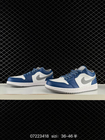 Air Jordan 1 Low AIR JORDAN 1 Aj1 1 Swoosh Logo Lifestyle BS-78936