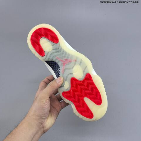 Jordan Air Jordan 11 Retro White Multi-Color EU 40-48 5 Basketball - Men's (BS-66953)
