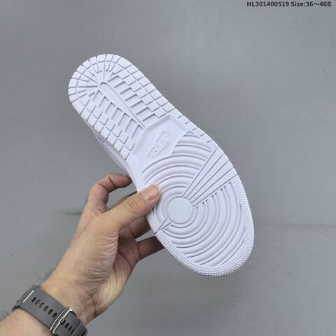 Jordan Air Jordan 1 Low Lilac White EU 36 46 Lifestyle - Unisex (BS-65925)