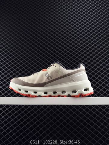 On Cloudvista 2 Waterproof Beige Taupe Off White Coral Orange EU 36-45 Trail Shoe Trail Running Sneakers Unisex BS-85563