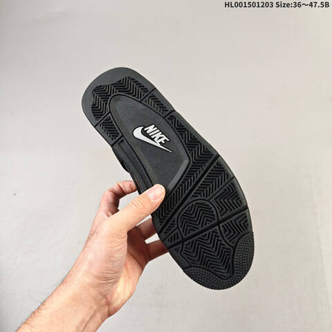 Air Jordan 4 Retro Black Cat Replica AIR JORDAN 4 Aj4 Lifestyle (BS-67556)