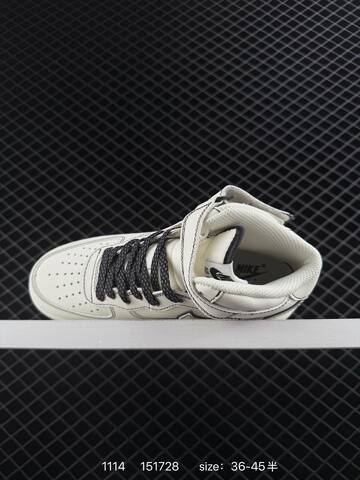 Nike Air Force 1 07 Mid Sail Black EU 36-45 Lifestyle - Unisex (BS-74203)