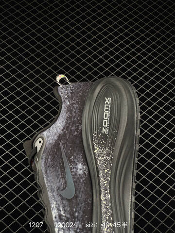 Nike Vomero Plus Black Grey Purple Speckled 40-45 Running - Men's (BS-73815)