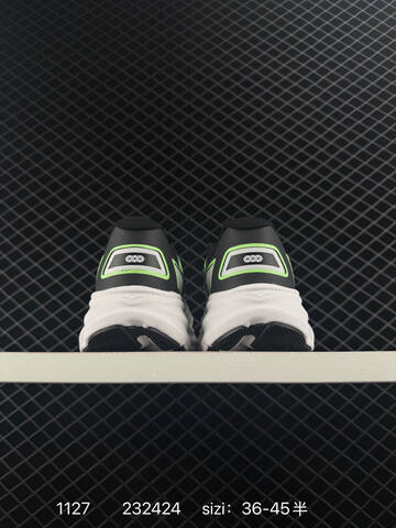 HOKA ONE ONE Clifton 9 White Black Neon Green EU 36-45 Running Shoe Running Sneakers - Unisex (BS-86371)