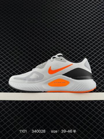 Nike Structure 26 White Black Gray With Orange And Blue Accents 39-46 Running - Unisex (BS-74435)
