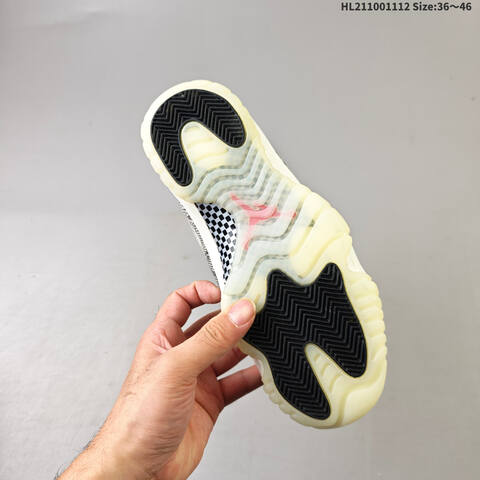 Jordan Air Jordan 11 Retro Low White Black Snakeskin EU 36-46 Basketball - Unisex (BS-63844)