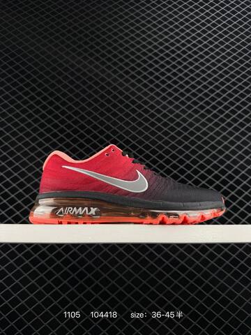 Nike Air Max 2017 Black White Green Red Assorted Colorways EU 36-45 Running - Unisex (BS-74350)