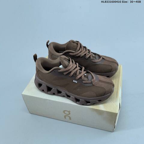On Cloudswift K-Tech Kith Brown Gray EU 36-45 Running Shoe Running Sneakers - Unisex BS-69603