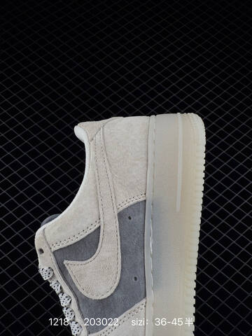 Nike Air Force 1 07 Low Grey White 36-45 Lifestyle - Unisex (BS-73625)