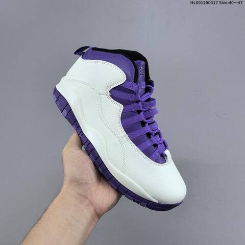 Air Jordan 10 Hydrangeas AIR JORDAN 10 Aj10 Lifestyle BS-66522