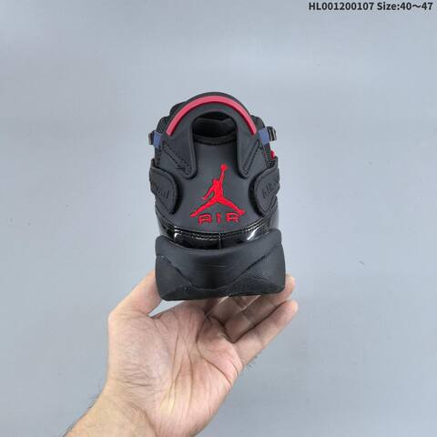 Jordan 6 Rings Black Red Blue EU 40-47 Basketball - Men's (BS-67070)