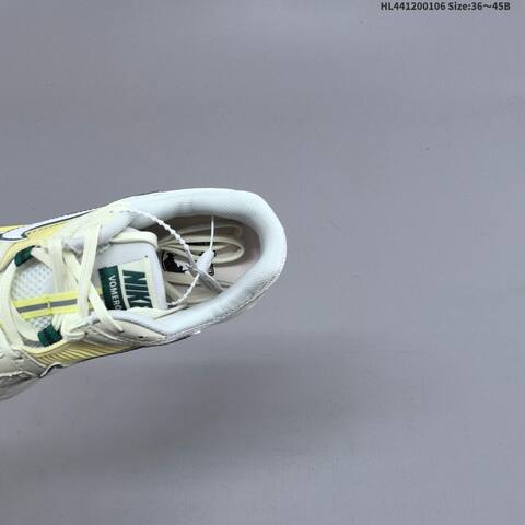 Nike Zoom Vomero 5 White Pale Yellow Dark Green EU 36-45 Running Shoe - Unisex BS-62189
