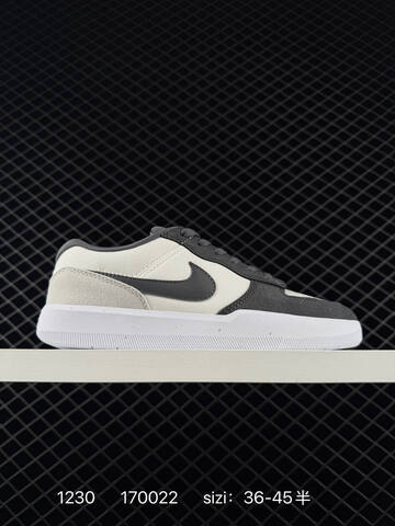 Nike SB Force 58 Light Beige White With Black Grey White Or Mint Swoosh Variants EU 36-45 5 Skate - Unisex (BS-73386)