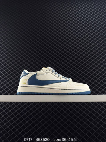 Jordan Air Jordan 1 Low Off White Navy Blue EU 36-45 Sneaker - Unisex BS-81053