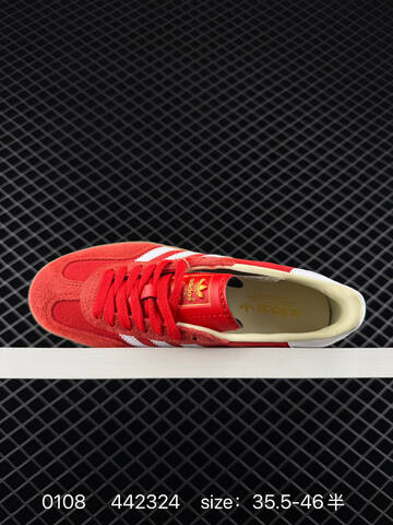 Adidas Gazelle Red White Gum 35 5-46 5 Lifestyle - Unisex (BS-73302)