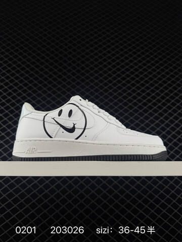 Nike Air Force 1 07 Low BQ9044-100 White Black Orange EU 36-45 Lifestyle - Unisex (BS-72858)