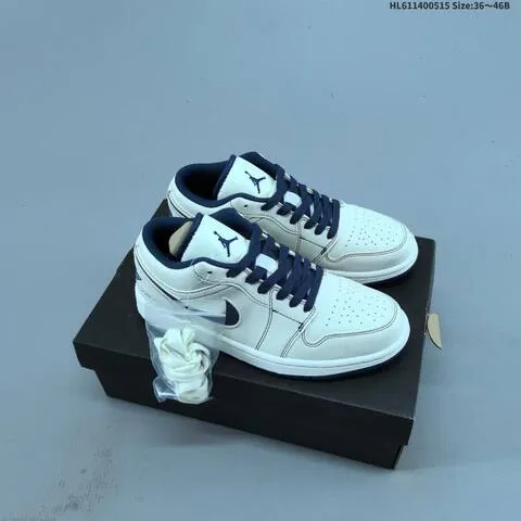 Jordan Air Jordan 1 Low White Red Gold EU 36-46 Lifestyle - Unisex BS-65960