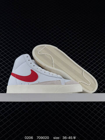 Nike Blazer Mid 77 Vintage Black White Sail EU 36-45 Casual - Unisex (BS-72802)