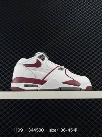 Nike Air Flight 89 White Black Red EU 36-45 5 Basketball - Unisex (BS-80316)