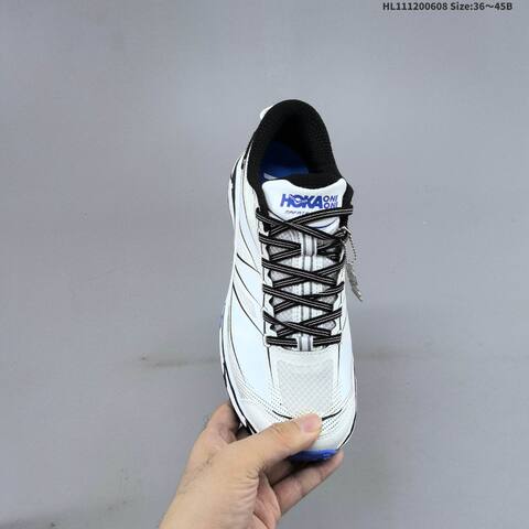 HOKA ONE ONE Mafate Speed 2 White Black Blue EU 36-45 Trail Shoe Trail Running Sneakers - Unisex (BS-69335)