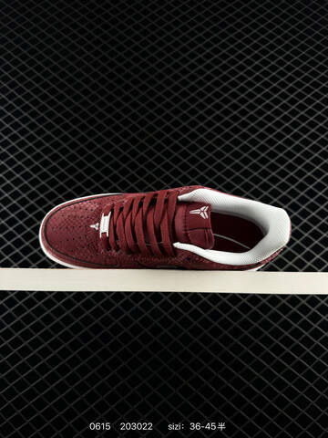Nike Air Force 1 07 Low IB0018-500 Burgundy White EU 36-45 Lifestyle - Unisex (BS-70760)