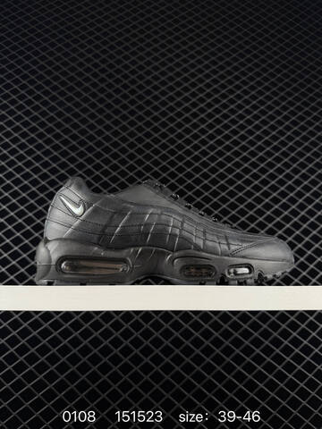 Nike Air Max 95 Gray Black 39-46 Running - Unisex (BS-73292)