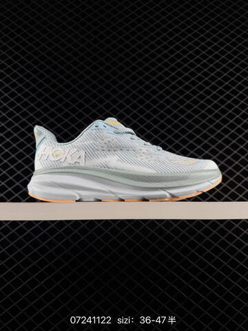 HOKA ONE ONE Clifton 9 Light Pink Off White Mauve EU 36-47 Running Shoe Running Sneakers - Unisex (BS-86146)