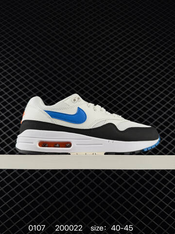 Nike Air Max 1 Brown Orange 40-45 Lifestyle - Men's (BS-73250)
