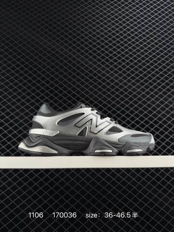 New Balance 9060 U9060IAB Black Silver Dark Grey White EU 36-46 5 Sneaker - Unisex (BS-82620)