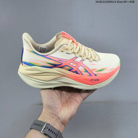 ASICS Superblast 3 FF Leap Cream Coral Purple Blue EU 36-45 Running Shoe Running Sneakers - Unisex (BS-68840)