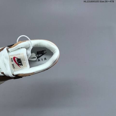 Nike Air Max 1 White Brown Black Beige Red EU 36-47 Sneaker - Unisex BS-62214