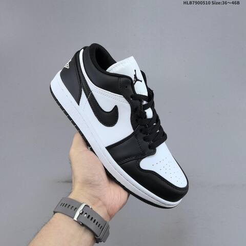 Jordan Air Jordan 1 Low OG DC0774-101 Black White EU 36-46 Basketball - Unisex BS-66002