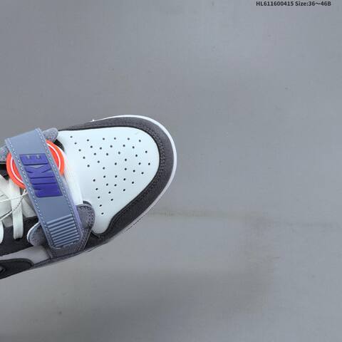 Jordan Legacy 312 Low White Grey Purple EU 36-46 Casual - Unisex (BS-66175)